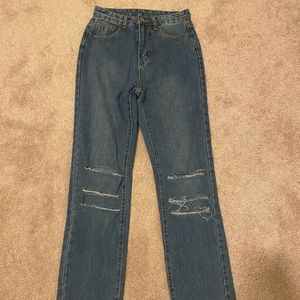 Shein, XS, Blue/Dark Blue